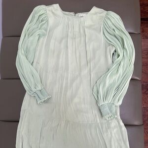 Alice & Olivia Mint Green Baby Doll Dress